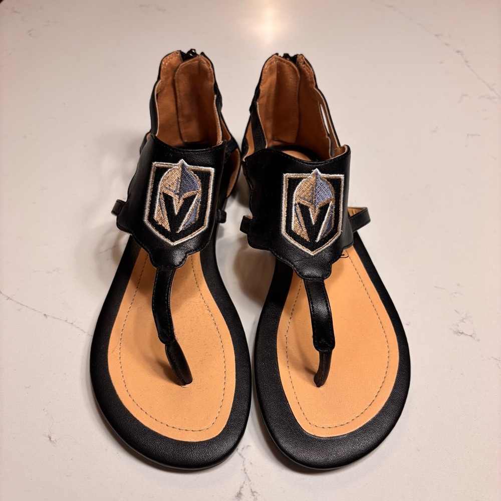 Like New Vegas Golden Knights Sandals